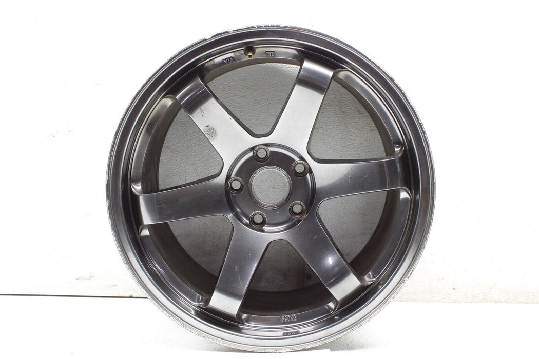 18x9.5 38 Offset ROTA Grid Wheel Rim Assembly Hyper Black Single #3