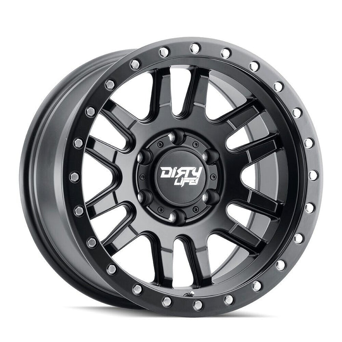 Dirty Life Wheels Rim Canyon Pro 9309 Satin Black 17X9 6-139.7 0Mm 106Mm