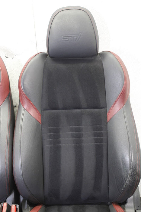 2015-2019 Subaru WRX STI Seat Set Front Rear Left Right Seats Interior 15-19