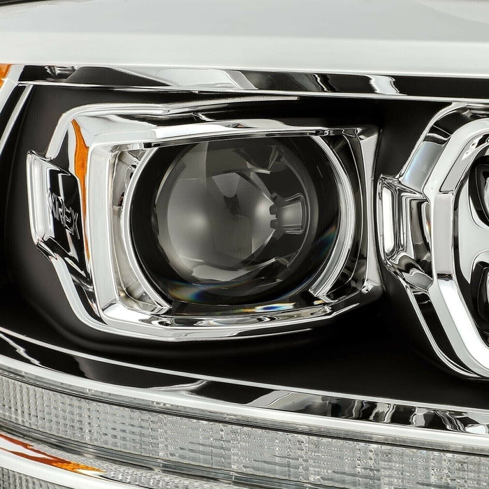 AlphaRex Black LUXX LED Projector Headlights for 2009-2018 Dodge Ram 1500