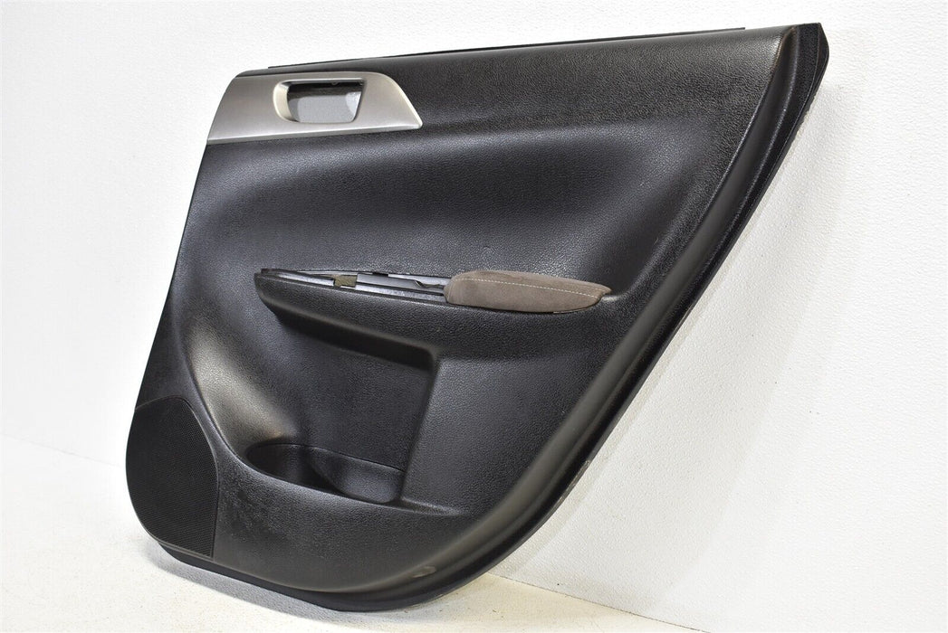 2008-2014 Subaru Impreza WRX STI Door Panel Rear Right Passenger RH OEM 08-14