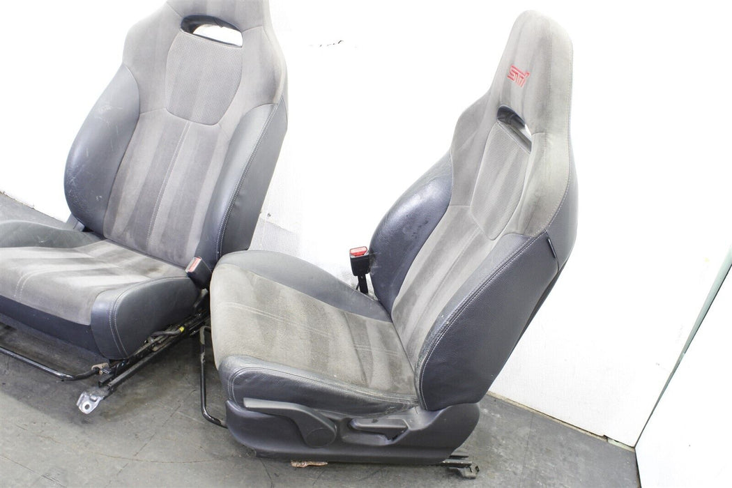 2008-2014 Subaru Impreza WRX STI Seat Set Seats Front Left Right Pair OEM 08-14