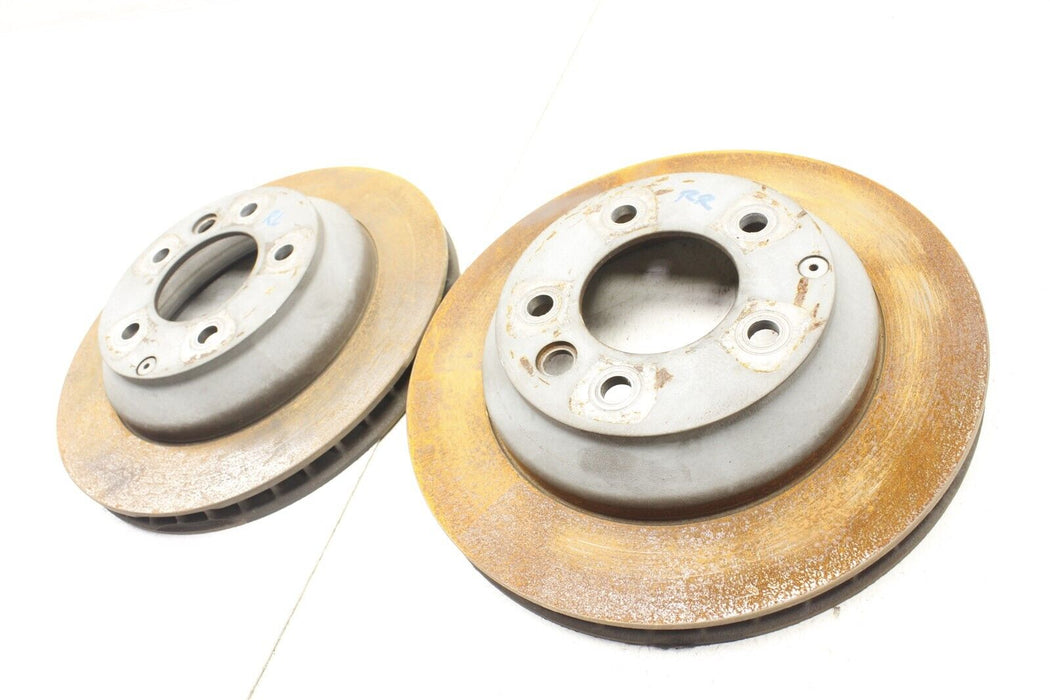 2014 Porsche Cayenne Rear Brake Rotor Disc Set 11-18