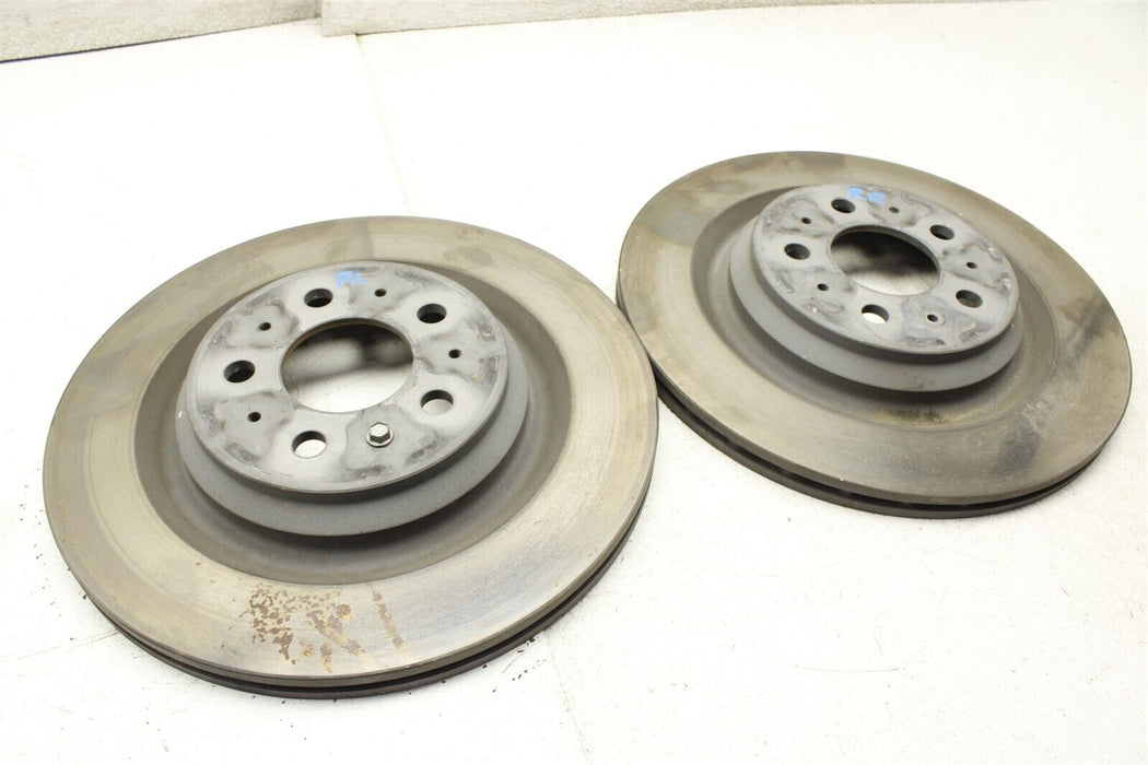 2021 Tesla Model 3 Rear Brake Rotor Disc Set Factory OEM USED 17-21