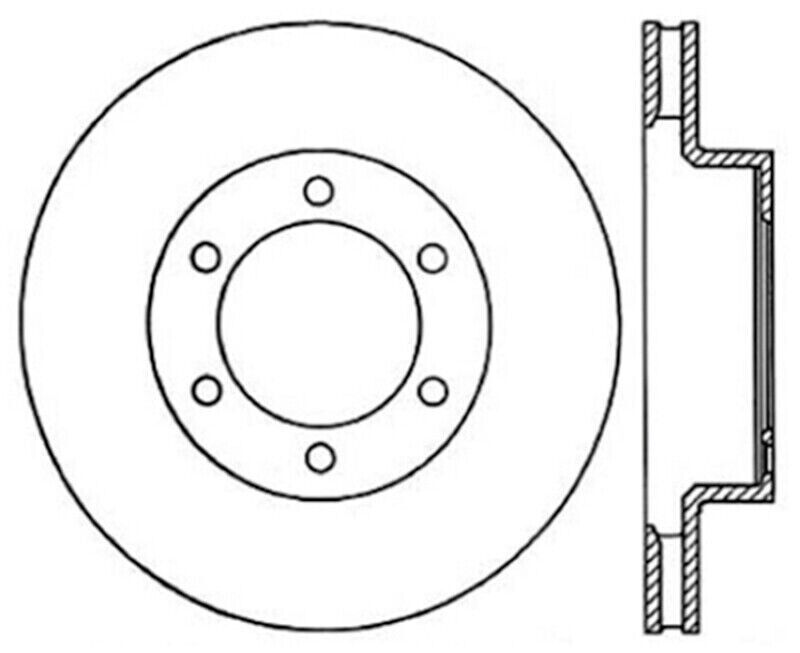 StopTech 120.44129CRY Cryo-Treated Disc Brake Rotor