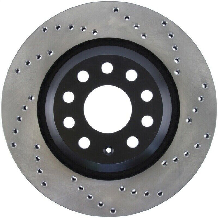 StopTech 128.33113L Sport Cross Drilled Rear Left Disc Brake Rotor