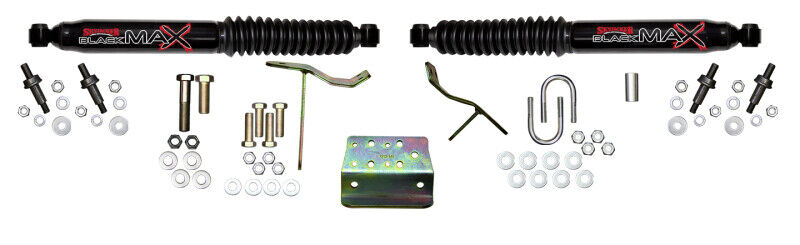 Skyjacker 8239 Steering Stabilizer Black Dual Kit For 09-13 RAM 2500/3500 4WD