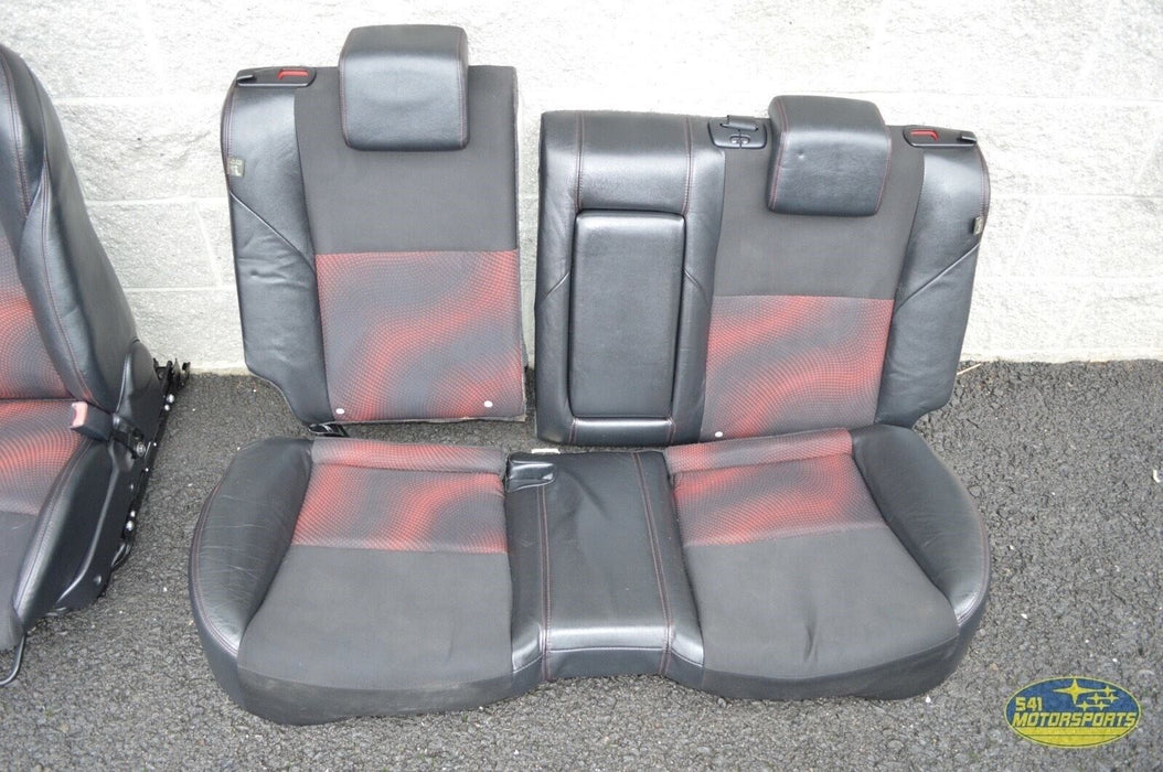 10-12 Mazdaspeed3 Front Rear Seat Set Assembly OEM Speed 3 MS3 2010-2012