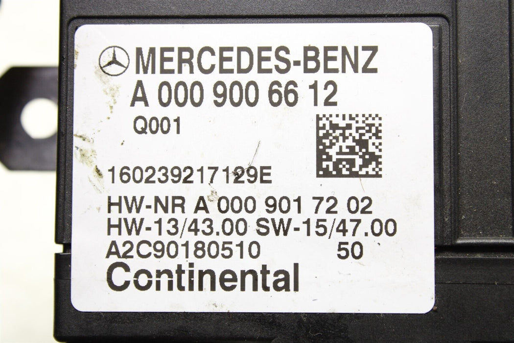 2017 Mercedes C43 AMG Sedan Fuel Pump Control Module 0009006612 17-20