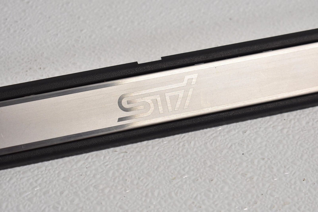 08-14 Subaru Impreza WRX STI Door Sill Trim Scuff Plate Left Right OEM 2008-2014