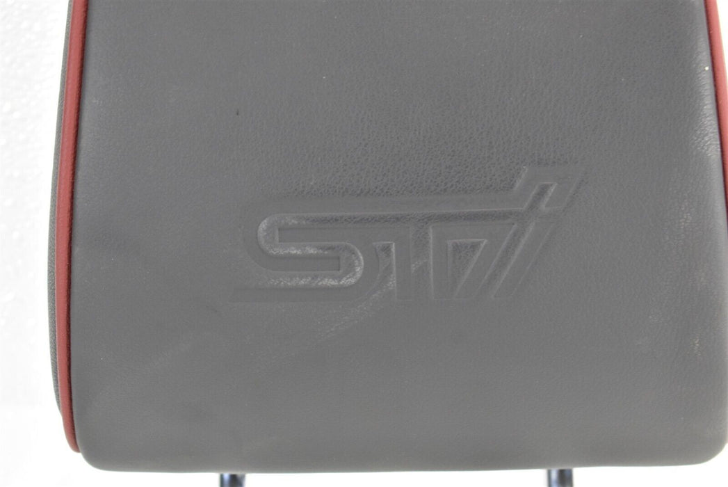 2015-2019 Subaru WRX STI Head Rest Assembly Front Leather OEM 15-19