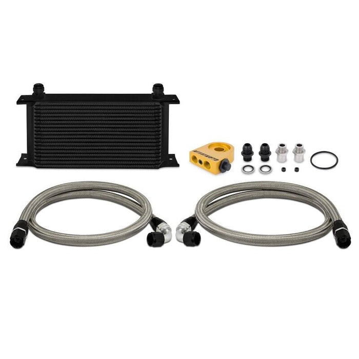 Mishimoto MMOC-ULTBK Oil Cooler Kit with Thermostatic