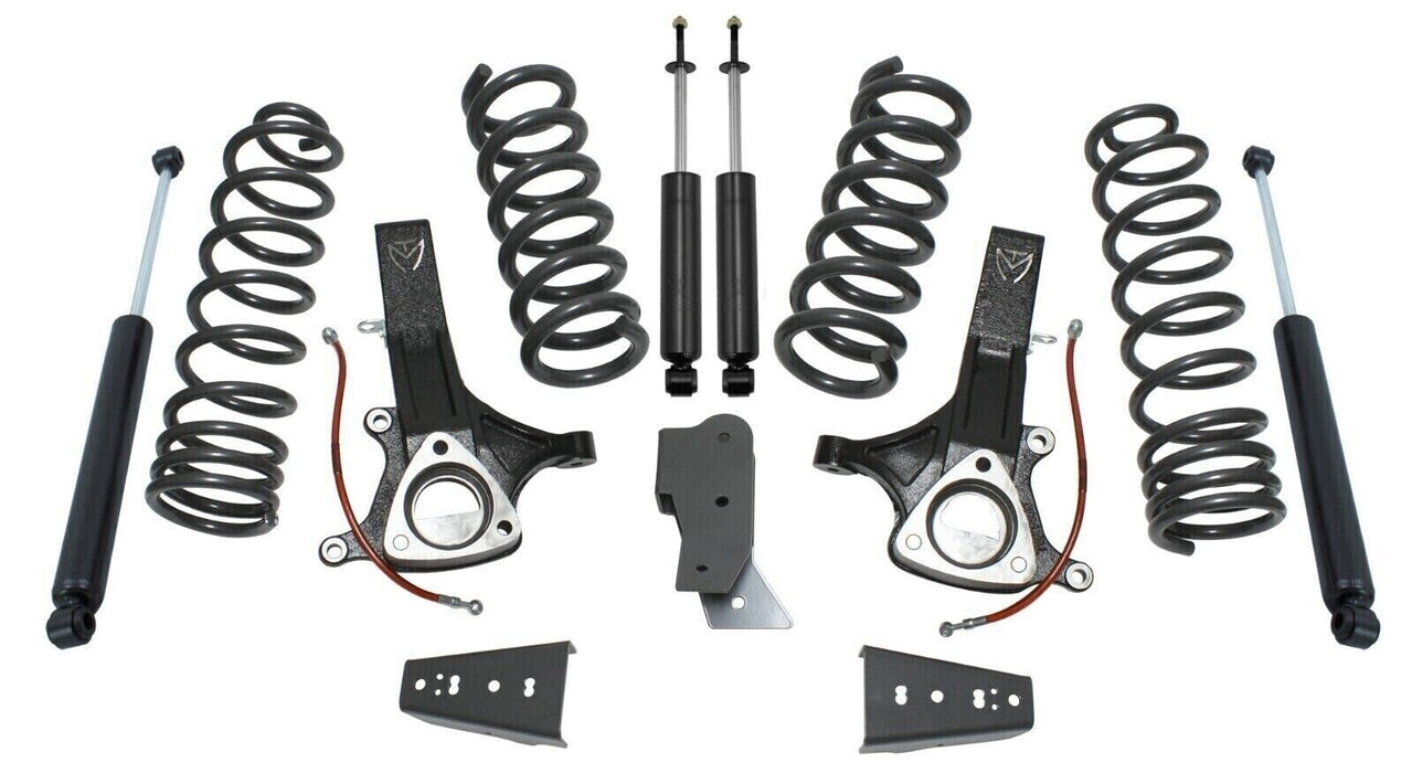 MaxTrac K882471 Lift Kit Spindles/Coil Springs 7 in. Front 4.5 in. Rear