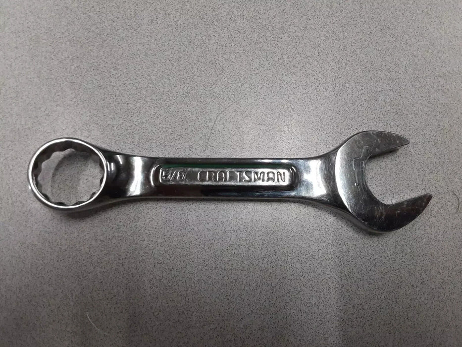 Craftsman -VV- Series 44107   5/8-in Stubby Combination Wrench   12 Point  USA