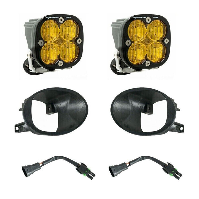 Baja Designs for 19-22 Mercedes Benz Sprinter Squadron Pro Fog Pocket Light Kit
