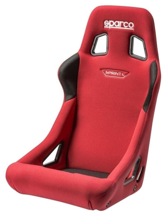 Sparco 008234LRS Sprint-L Series Race Driving Seat Red Fabric