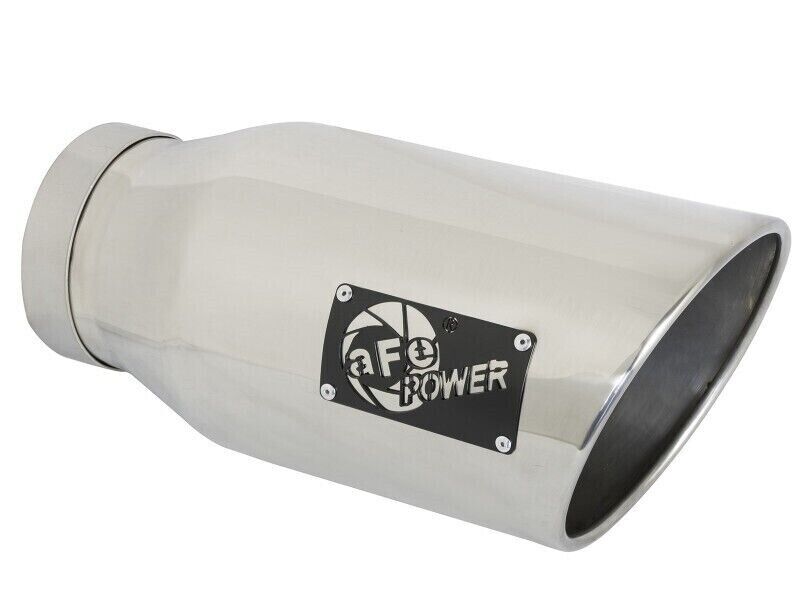 aFe Power 49-42078-P Large Bore-HD 5" DPF-Back Exhaust System with Polished Tip