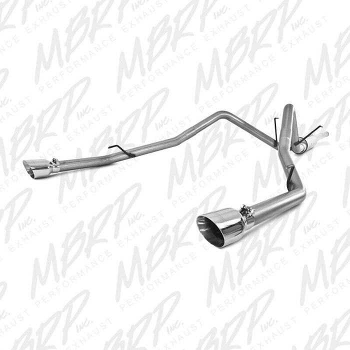 MBRP S5146AL 2.5in. Dual Split Rear AL For 2011-2019 Dodge Ram 1500 Classic