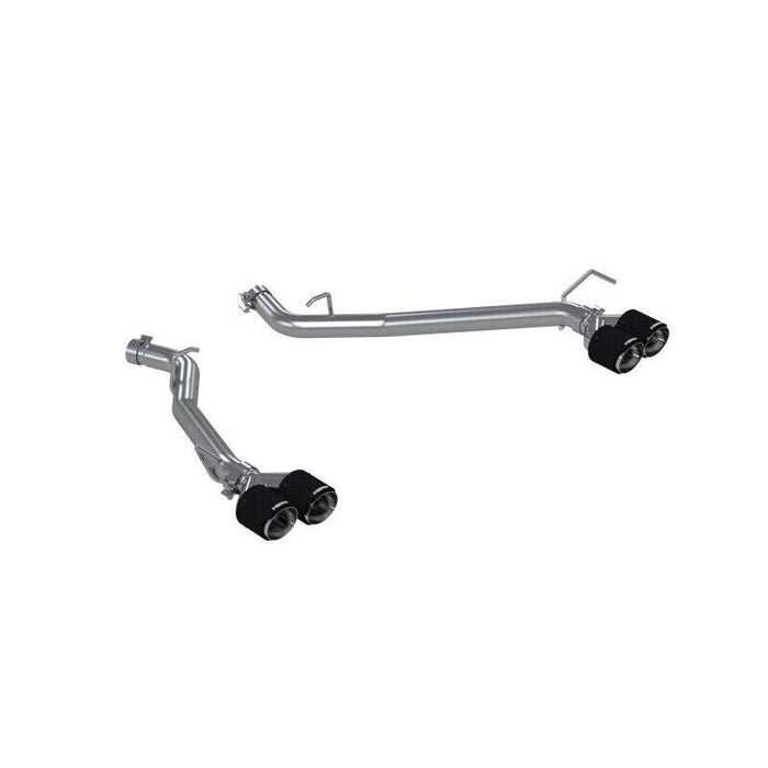 MBRP Axle Back Exhaust w Dual Rear Carbon Tips For 20-23 Ford Explorer Aviator