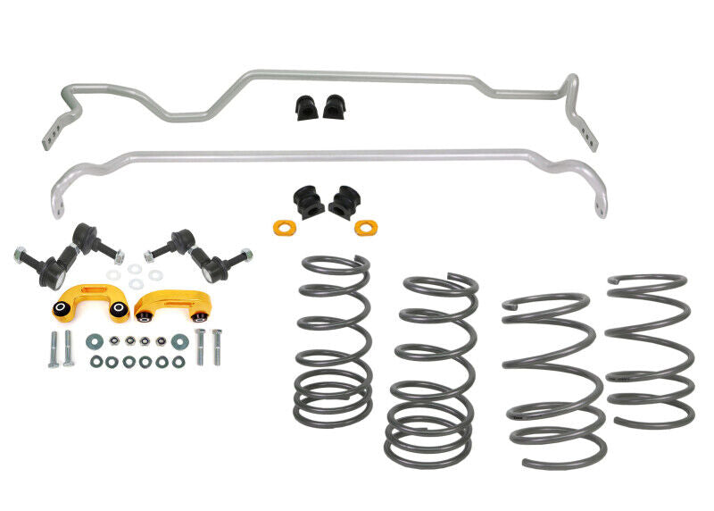 Whiteline GS1-SUB002 Grip Series Front and Rear Sway Bar/Coil Spring Kit