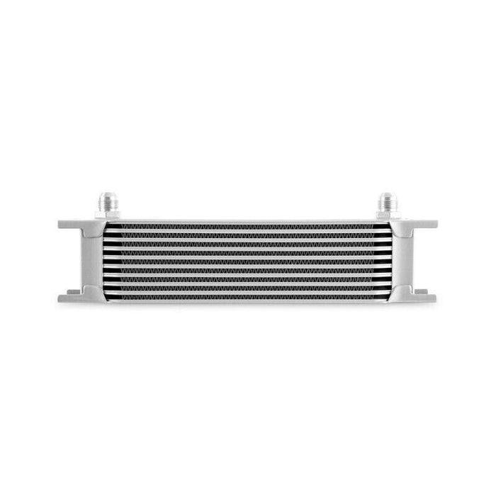 Mishimoto MMOC-10-8SL Universal 10-Row Oil Cooler -8AN Silver