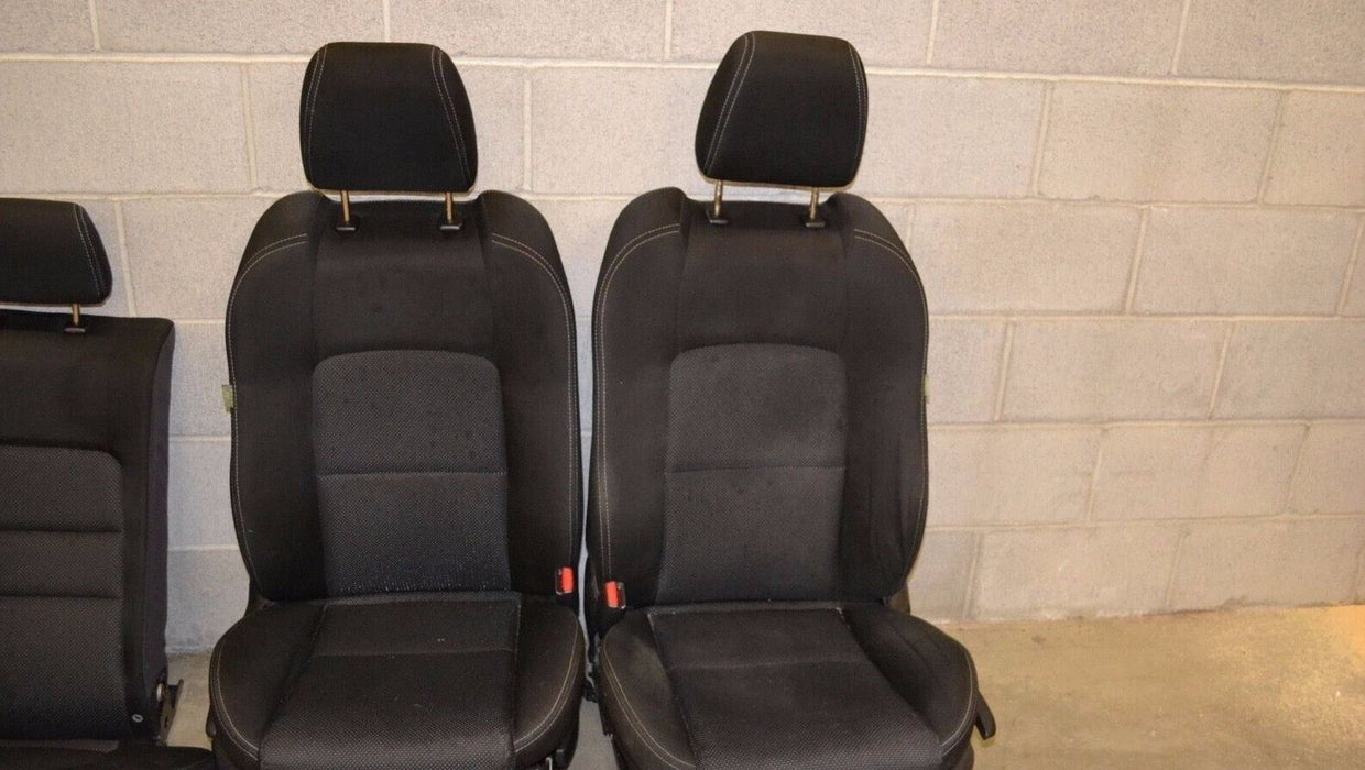 06 07 Mazdaspeed6 Seat Set Front Rear Black Cloth Mazda Speed 6 MS6 2006 2007