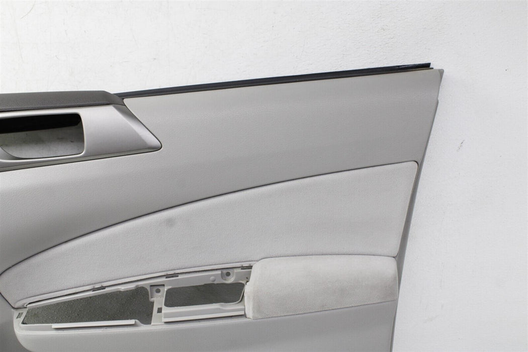 2009-2013 Subaru Forester Door Panel Trim Front Right Passenger RH OEM 09-13