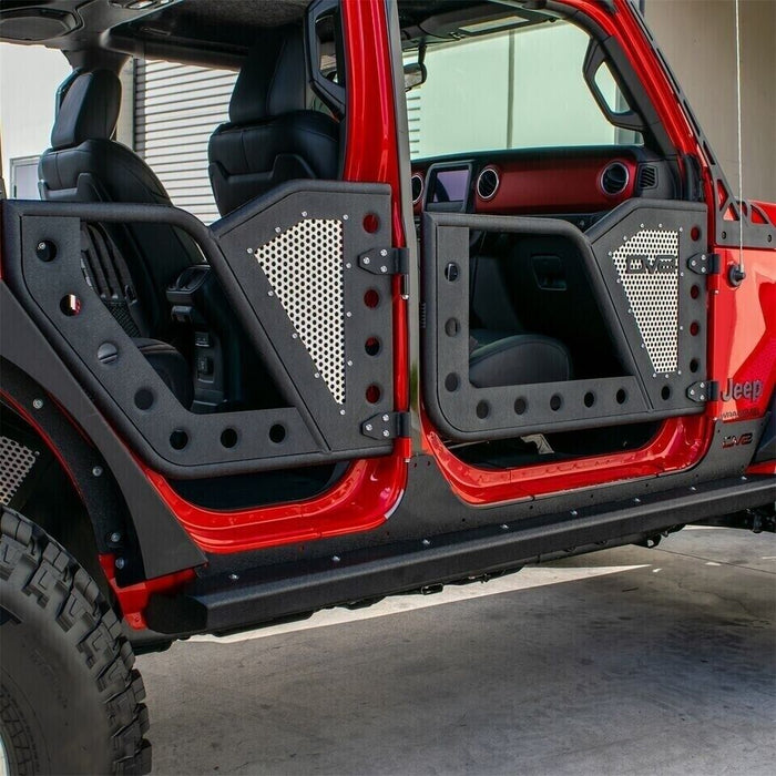 DV8 Offroad RDJL-01R Rock Doors Fits 2018-2022 Gladiator Wrangler JL