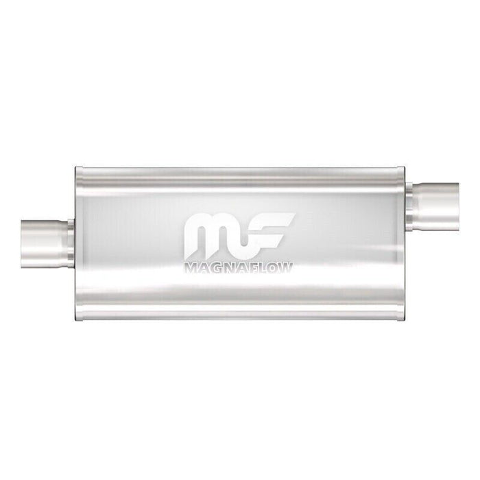 MagnaFlow 12259 5x8 Inch Oval Center/Offset Stainless Muffler