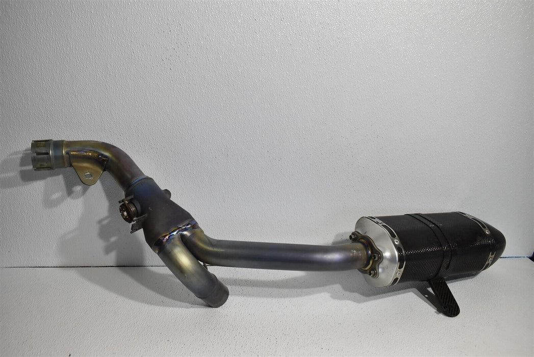 2006-2007 Kawasaki Ninja ZX1000D ZX10R AKRAPOVIC Titanium Carbon Dual Exhaust