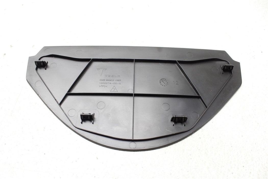 2013 Tesla Model S Instrument Panel Binnacle Lower Cover 1002274-00-C OEM 12-16