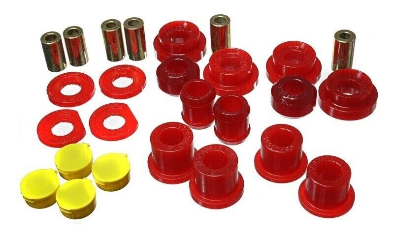 Energy Suspension Rear Control Arm Bushing Set Red For 06-11 Honda Civic