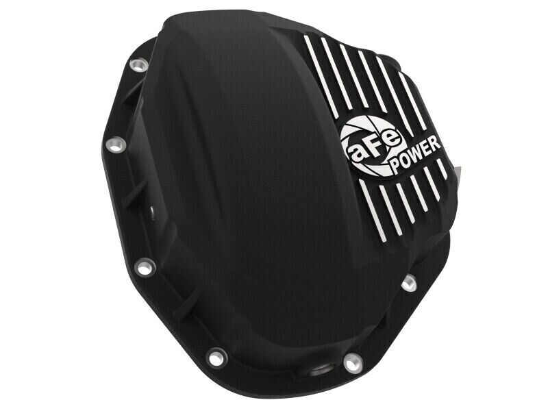 aFe Power 46-70032 Pro Series Rear Differential Cover - Black with Machined Fins