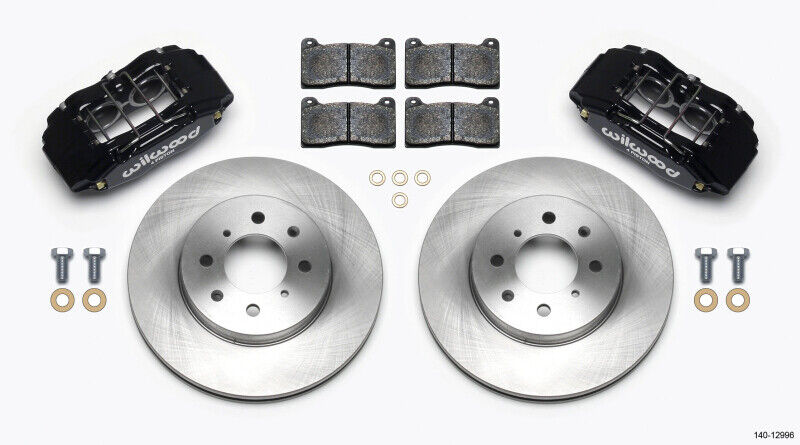 Wilwood 10.32 Inch DPHA Front Caliper/Rotor Brake Kit For 90-05 Civic 140-12996