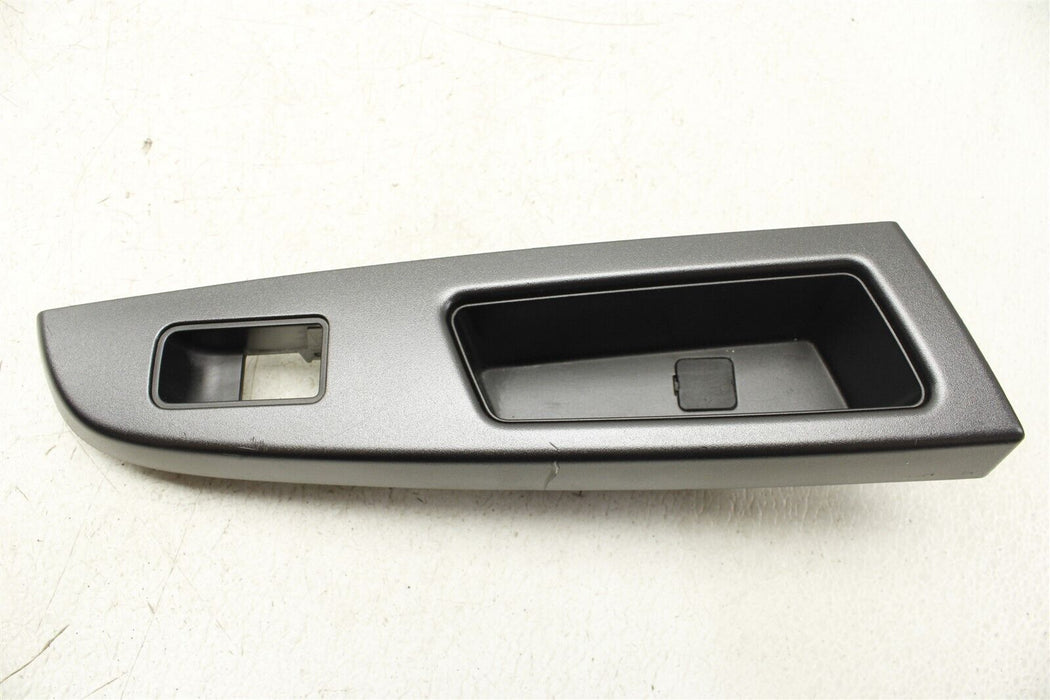 2016 Subaru WRX Passenger Rear Right Window Switch Trim Panel Cover OEM 15-21