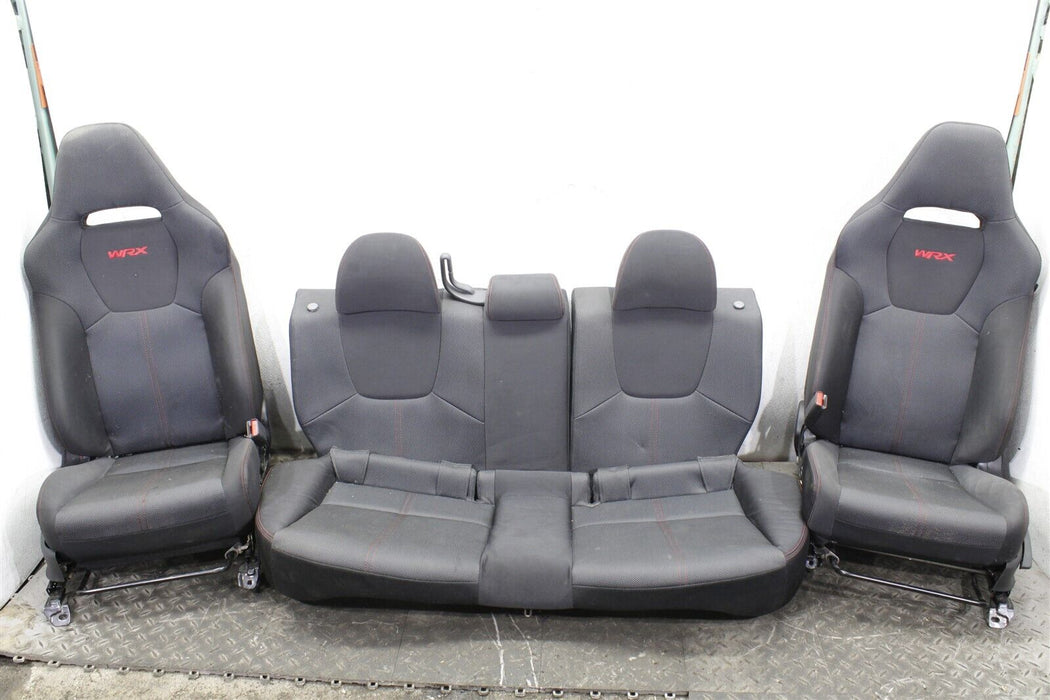 2008-2014 Subaru WRX Front Rear Seat Set Seats Hatch 08-14