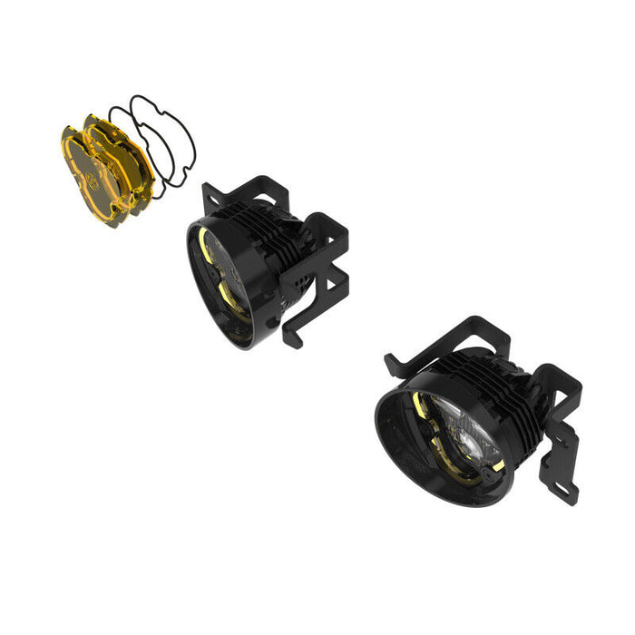 KC HiLiTES 97154 for FLEX ERA 3 Dual Mode SAE Fog Lights-2-Light Master Kit