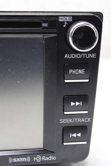 2016 Subaru BRZ Dash Radio Stereo Display Unit Receiver 86201CA630 OEM 16