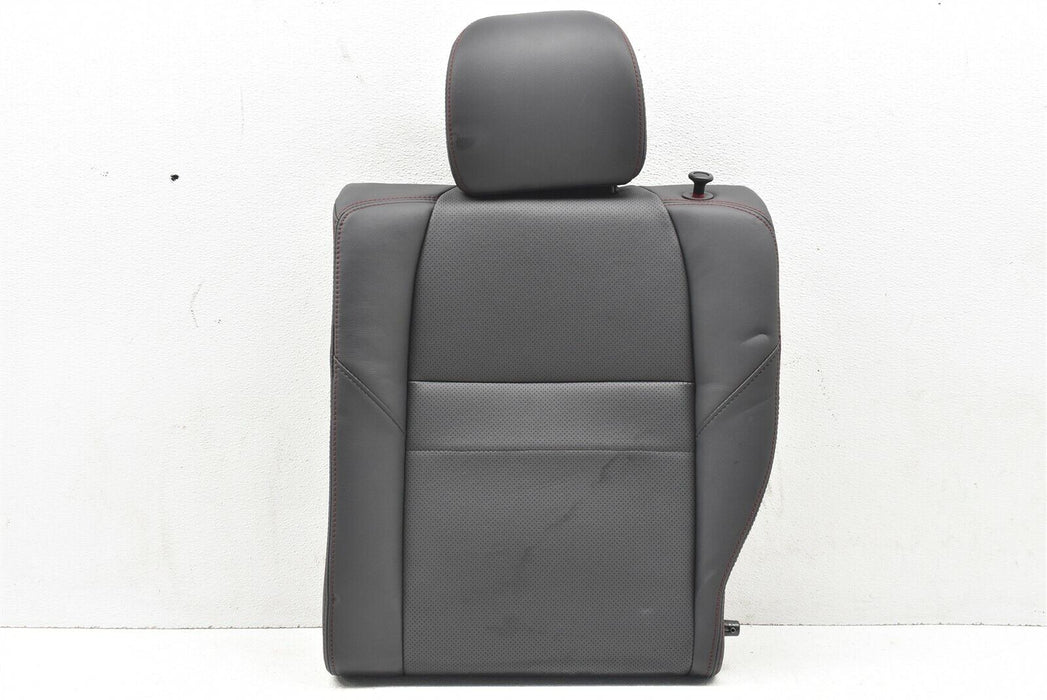 2015-2019 Subaru WRX Rear Left Leather Seat Back Assembly OEM 15-19