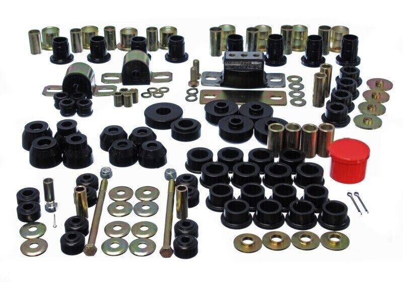 Energy Suspension Black Hyper-Flex Master Bushing Set For 63-82 Chevy Corvette