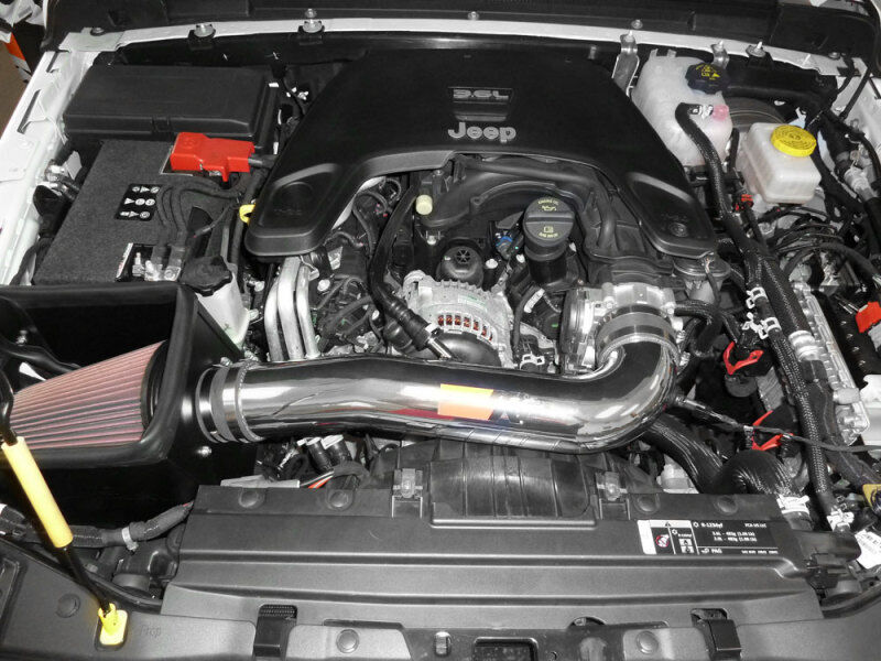 K&N Filters 77-1576KP Performance Air Intake System For 2018-2023 Jeep JL