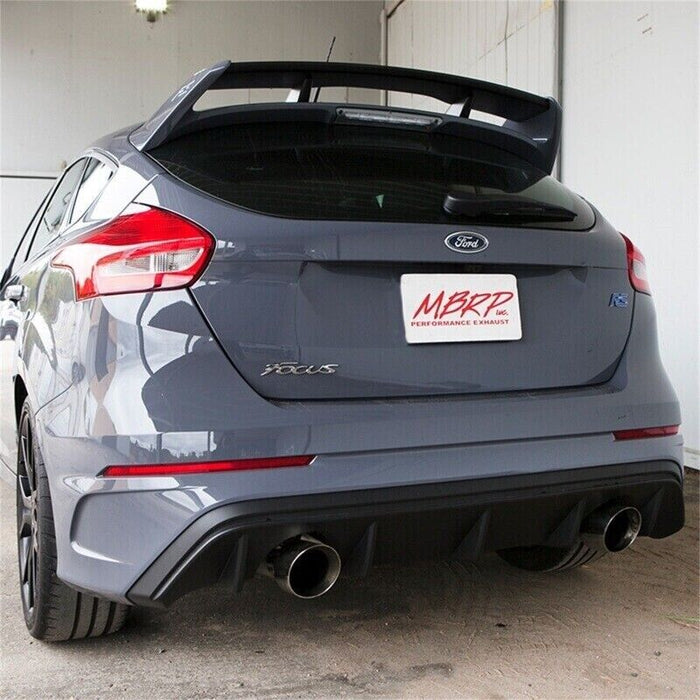 MBRP S4203AL 3" Aluminized Dual Outlet Exhaust System For Ford Focus RS