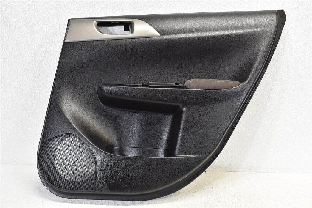 2008-2014 Subaru Impreza WRX STI Door Panel Rear Right Passenger RH OEM 08-14