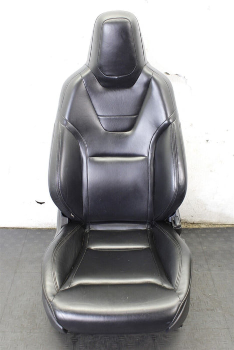 2015 Tesla Model S Front And Rear Black Seat Set Assembly Factory OEM 12-15