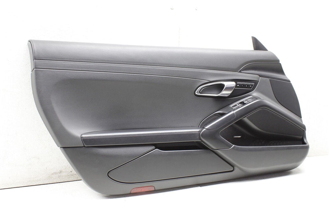 2015 Porsche Boxster S Left Door Panel Card Cover Driver Side LH 13-16