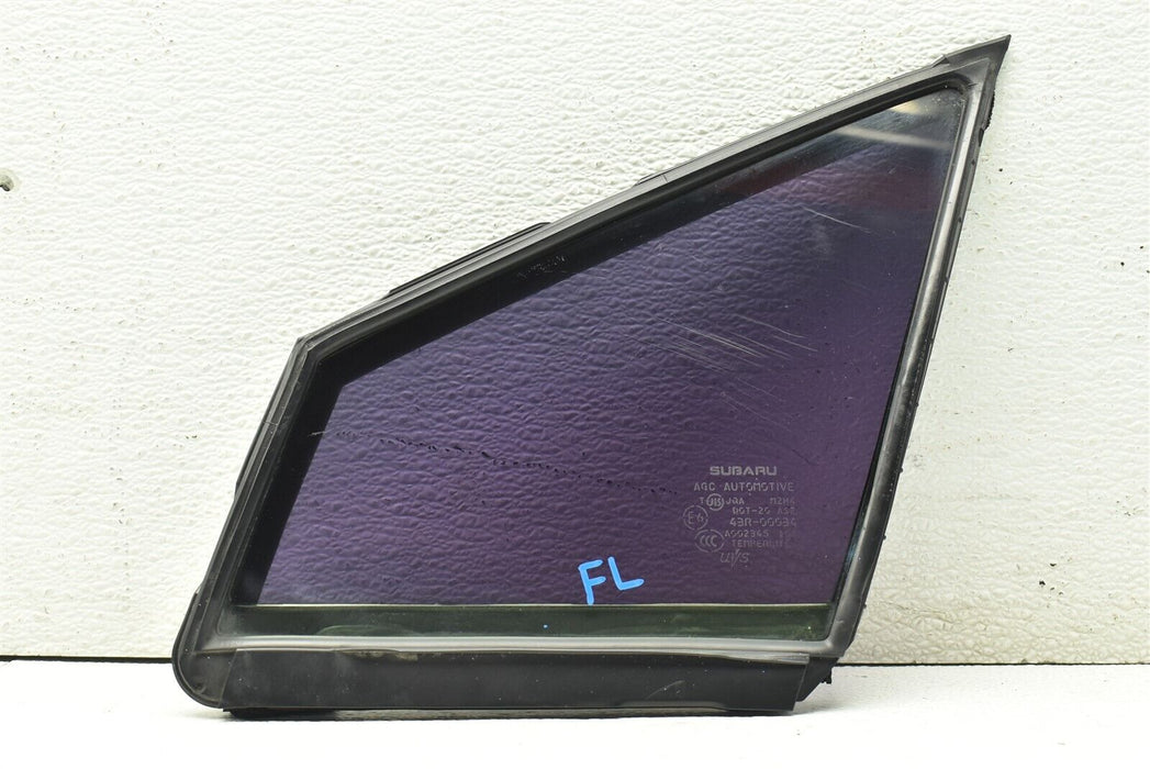 2015-2019 Subaru WRX STI Driver Front Left Door Quarter Glass Window OEM 15-19