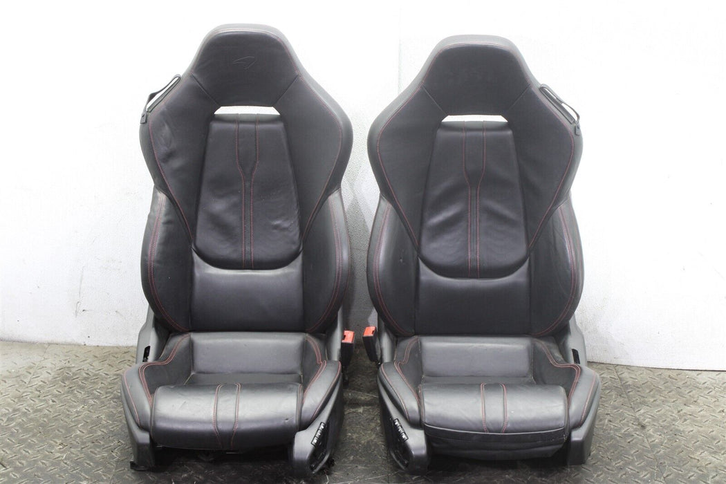 McLaren 570S Power Sports Leather OEM Seats Pair LH/RH