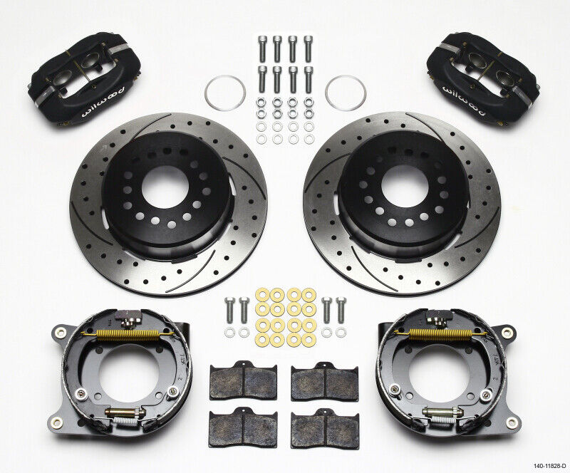 Wilwood 140-11828-D Forged Dynalite Rear Parking Brake Kit