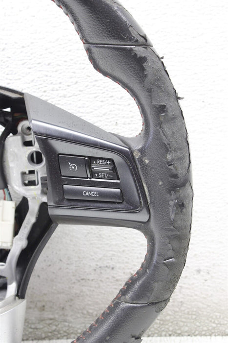 2015-2019 Subaru WRX Steering Wheel W/ Controls Factory OEM 15-19