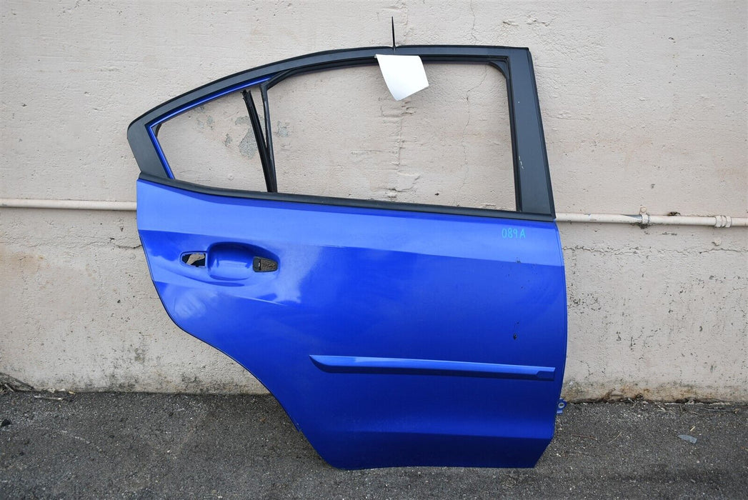 2015-2019 Subaru WRX Passenger Rear Right Door Assembly 15-19